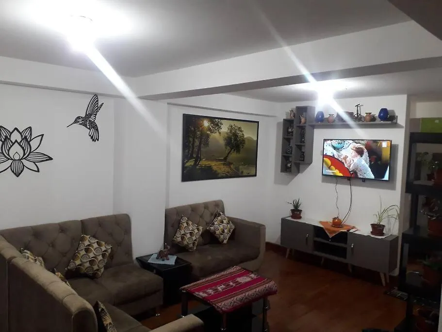Calido Departamento En Cusco-1